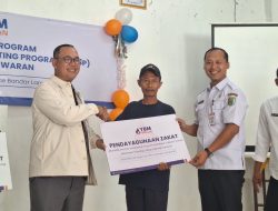 Launching Mustahik Income Generating Program YBM BRILiaN BRI Region 5 Bandar Lampung Sentra Pesawaran