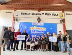 Wujud Kepedulian Sosial HUT BRI ke-130, YBM BRILiaN Region 5 Bandar Lampung Gelar Khitan Massal Untuk Anak Pulau