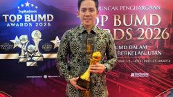 Bukti Nyata Layanan Air Bersih, Tirta Jasa Lamsel Heboh di Jakarta Raih TOP BUMD Awards 2026 Kategori Bintang 4