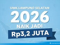 UMK Lampung Selatan 2026 Resmi Naik, Berlaku Awal Januari Capai Rp3,21 Juta