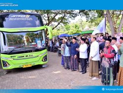 1.350 Santri Asal Lampung Berangkat ke Lirboyo, Bupati Egi Tekankan Pentingnya Ilmu dan Pengabdian