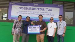 BRI Kanca Teluk Betung Serahkan Bantuan Prasarana Program BRI Peduli kepada Sekolah Qur’an Nusantara Yayasan LAZDAI