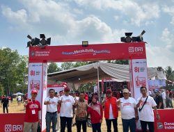 Semarak Merah Putih BRI Region 5 Bandar Lampung Hadir di Desa Sridadi, Dorong Ekonomi Kerakyatan dan Semangat Kemerdekaan
