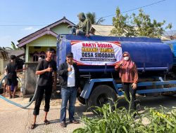 Di Tengah Kemarau, Karang Taruna Sidodadi Alirkan 15 Ribu Liter Air untuk Warga